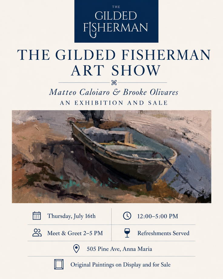 Art Show July 16: Matteo Caloiaro & Brooke Olivares