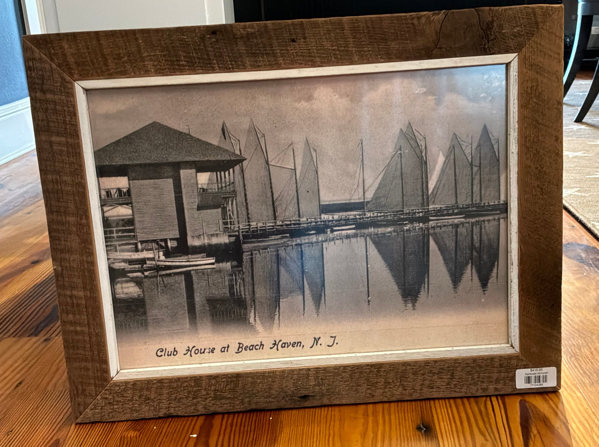Sailboats Mirrored