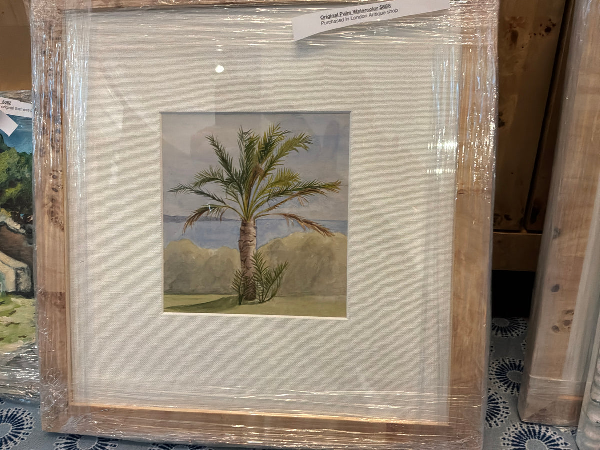 Original Palm watercolor