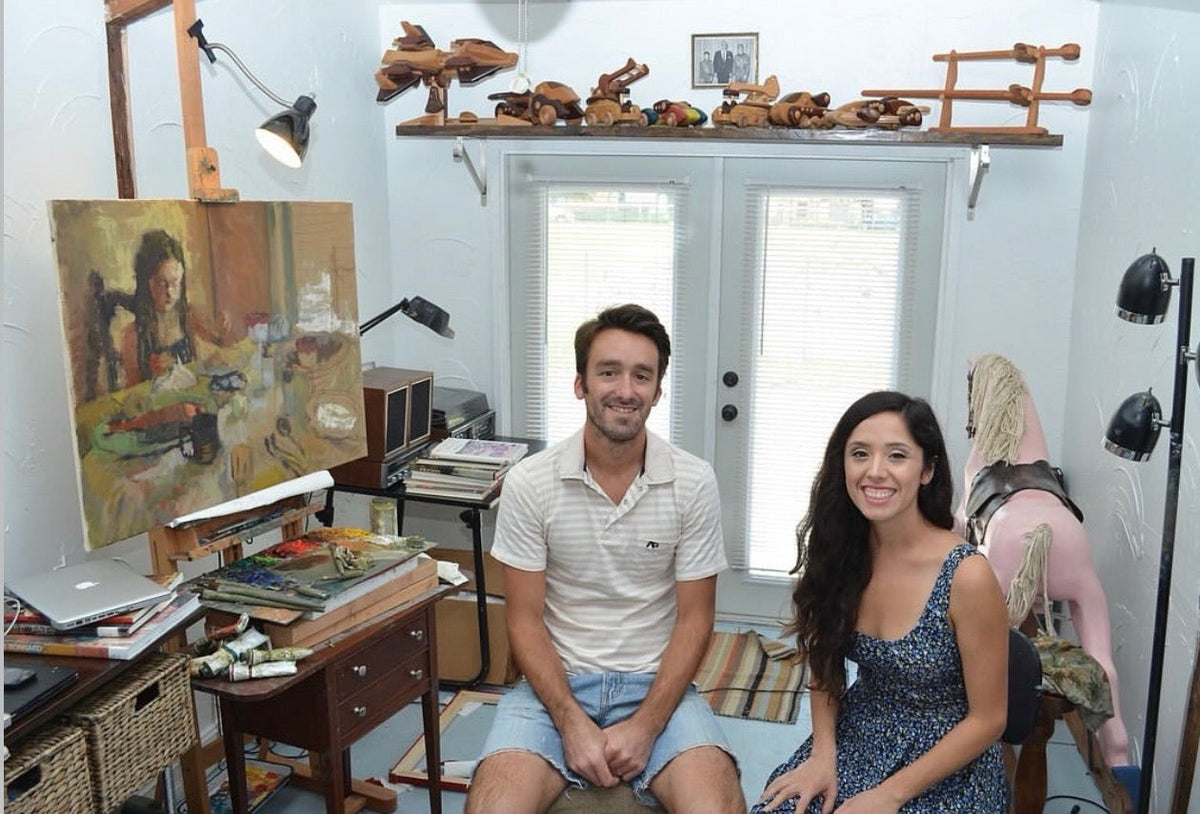Award-Winning Artists Matteo Caloiaro & Brooke Olivares Come to The Gilded Fisherman