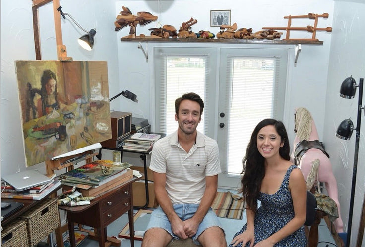 Award-Winning Artists Matteo Caloiaro & Brooke Olivares Come to The Gilded Fisherman