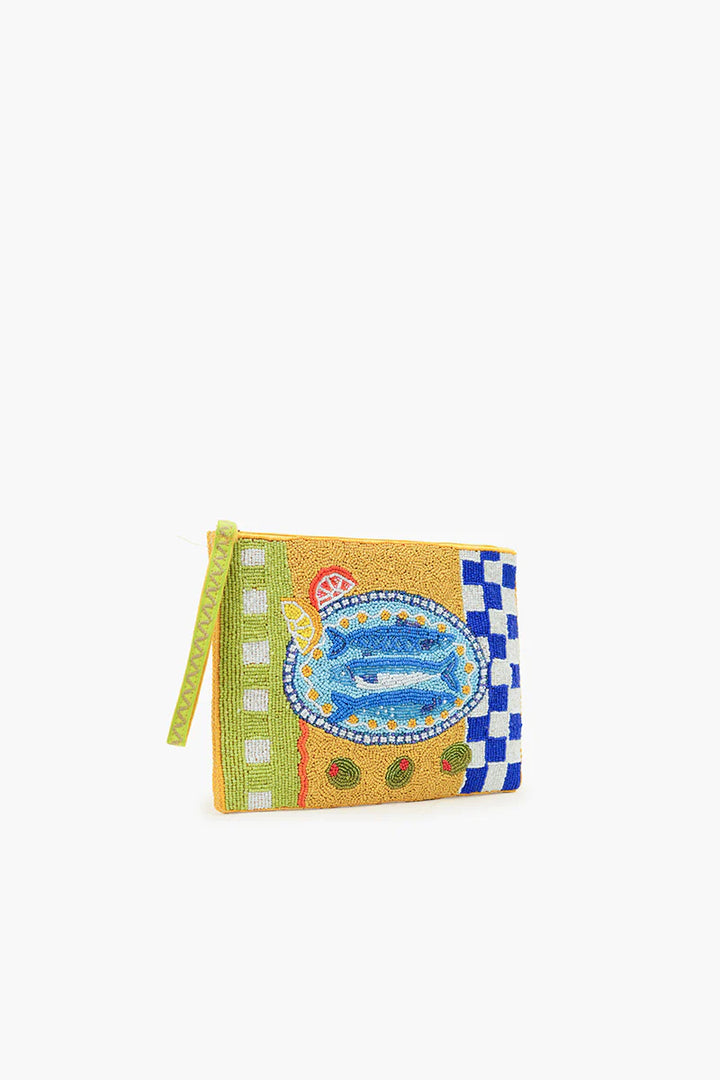 Sardine Wristlet Clutch