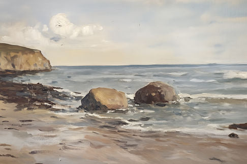 You Be Are - 9237 - Rocks on the Beach