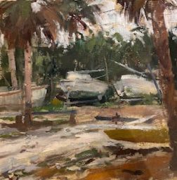 New College Boat Yard 12x12