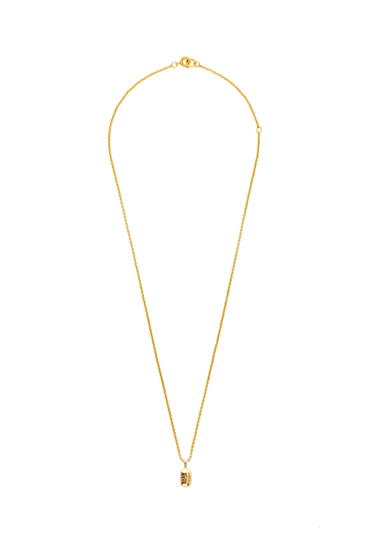 Micro Fortune Buoy on 18" Paperclip Chain