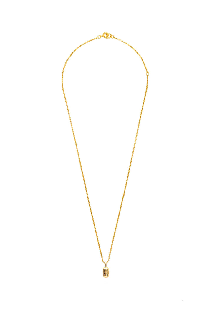 Micro Fortune Buoy on 18" Paperclip Chain
