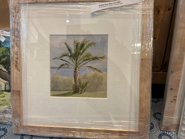 Original Palm watercolor