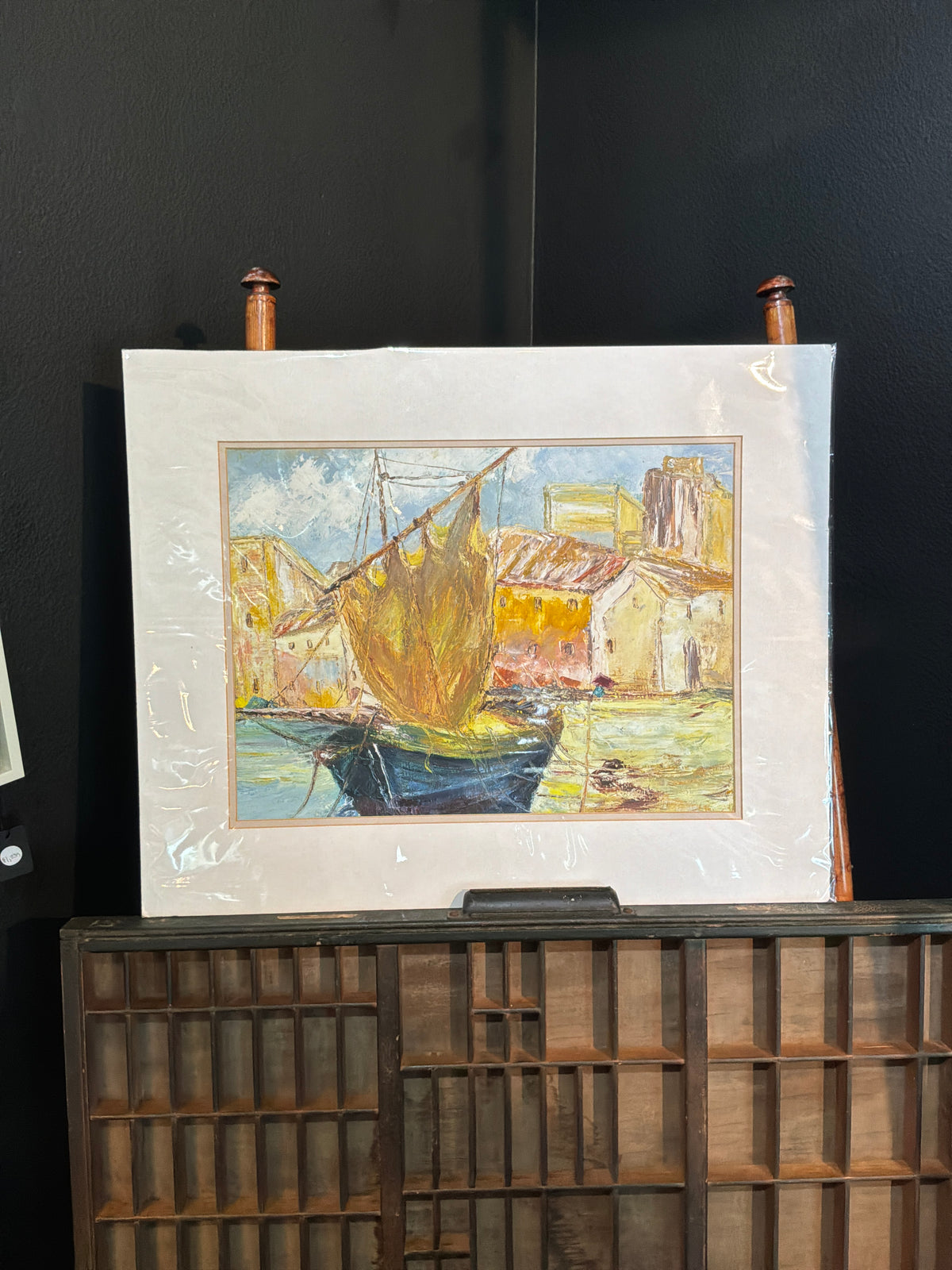 Boat Painting