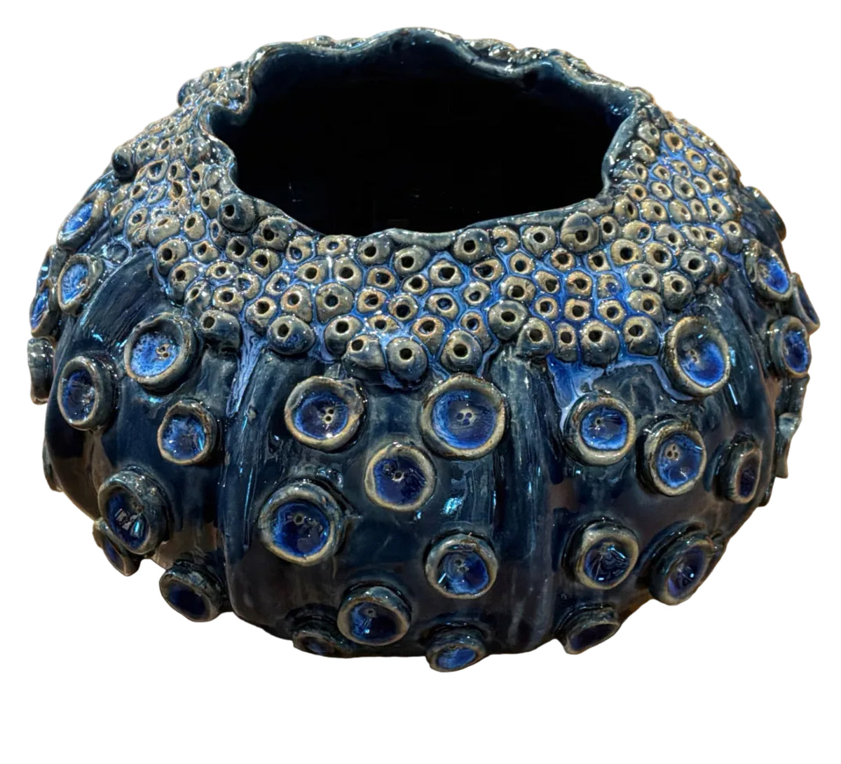 Large Blue and White Vase