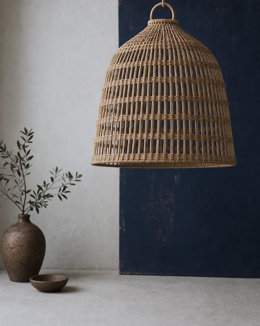 Woven Rattan Pendant Shade